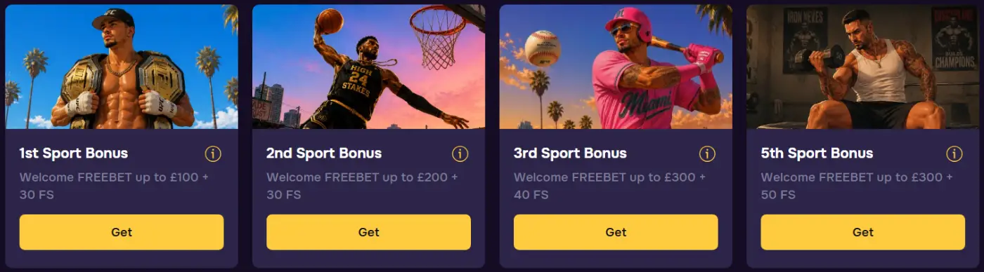 Gtspins Casino Sportsbook Welcome Offer